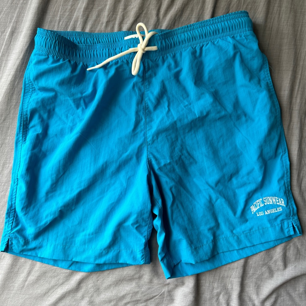 Pacsun Swim short. Size small. Neon blue.